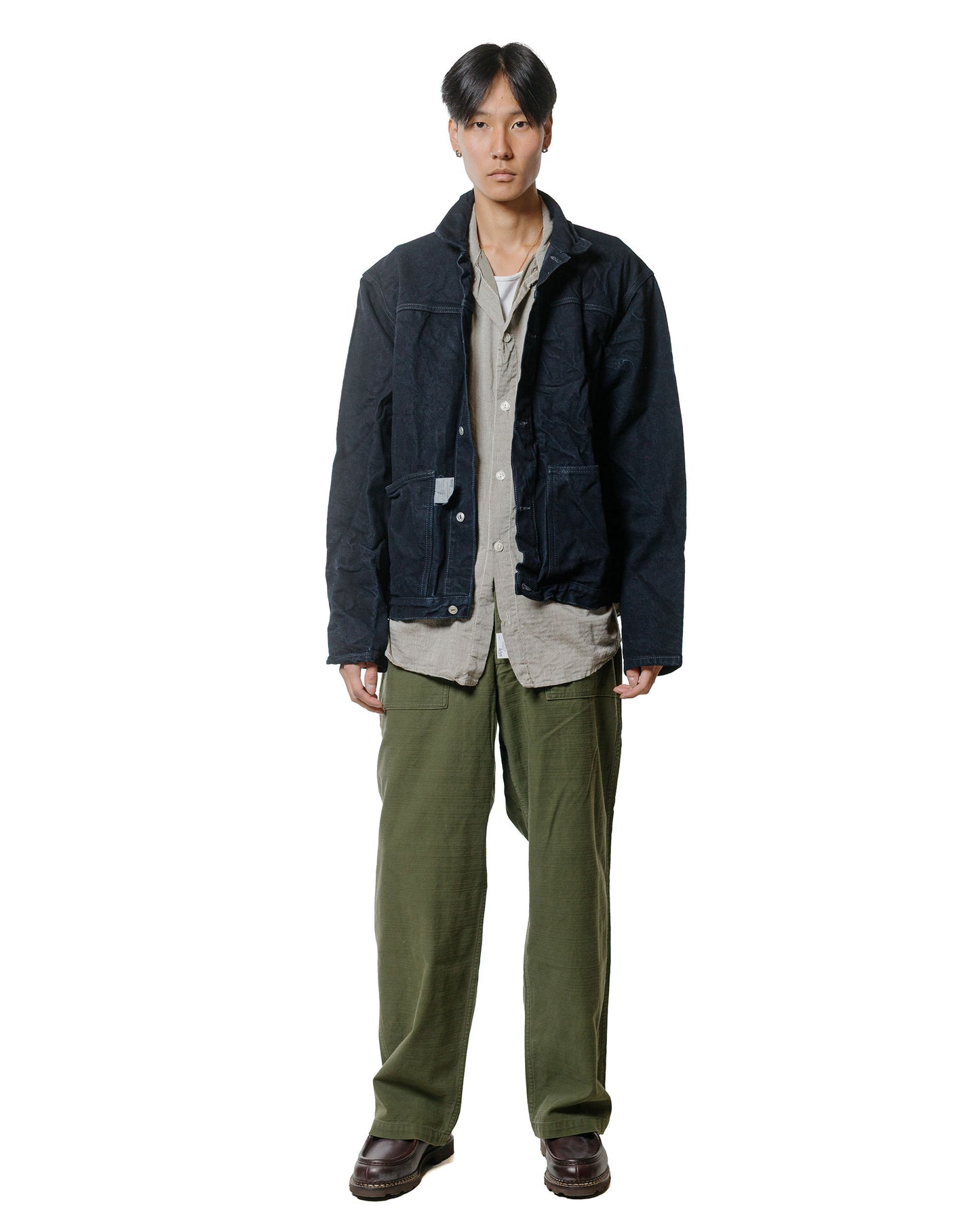 lost & found Tender Tender Type 902 Edited Jeans 16oz Selvage Denim Chestnut Dyed