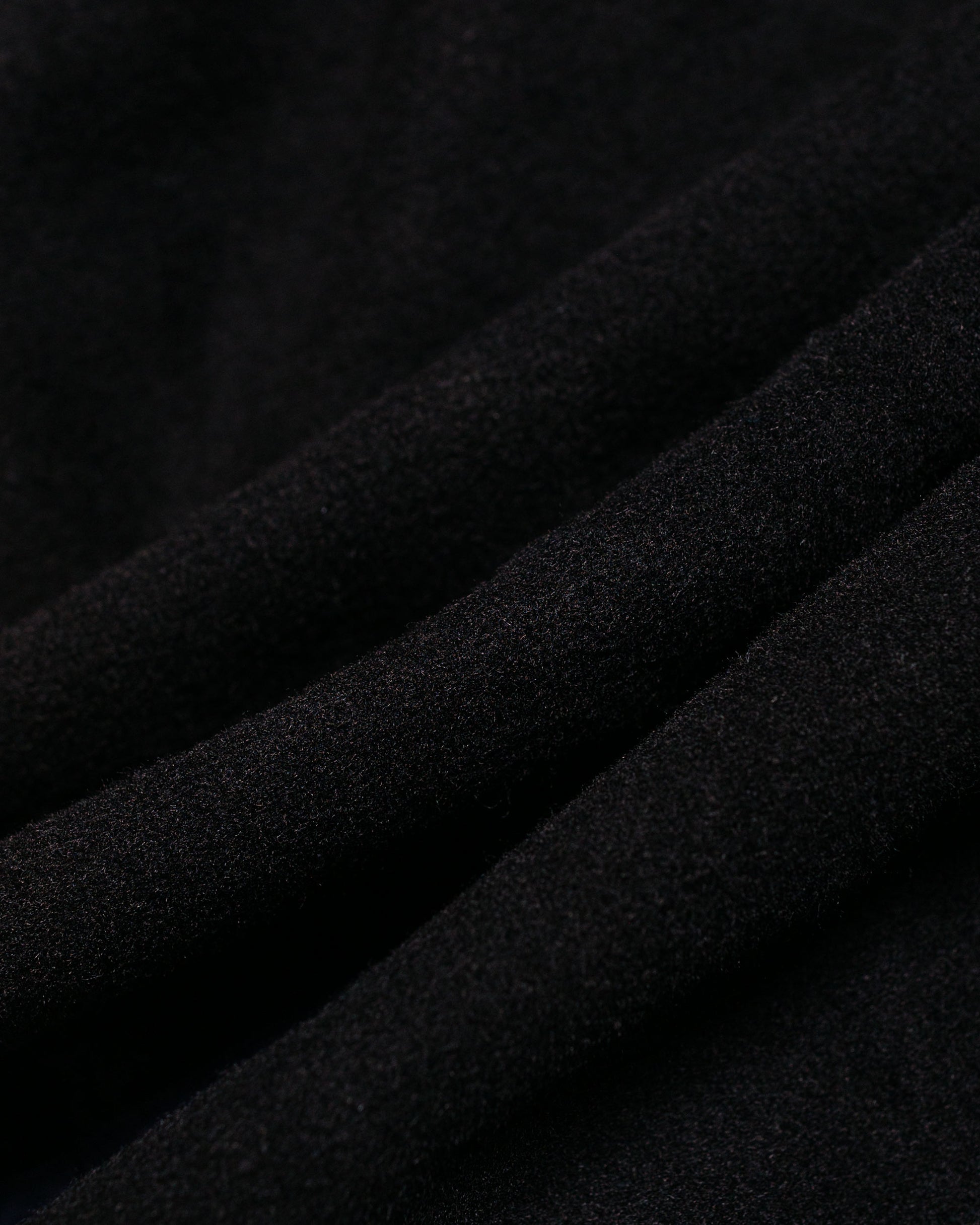 lost & found Tender Tender Type 942 Lobster Tail Jacket Black Wool Baize Hadal Blue