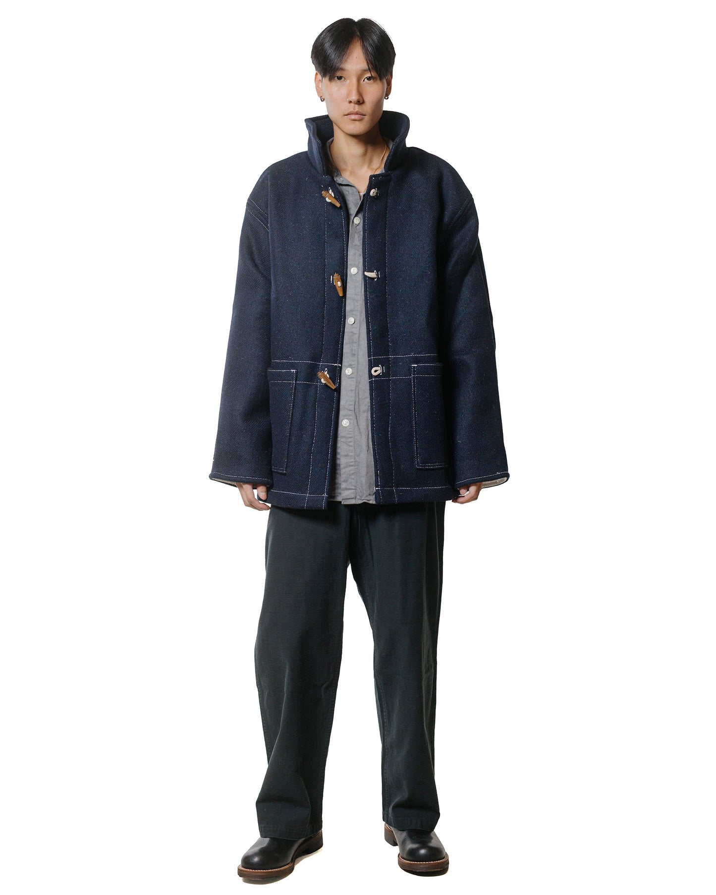 lost & found Tender Tender Type 948 Ambler Coat Double Face Jacob Melton Navy