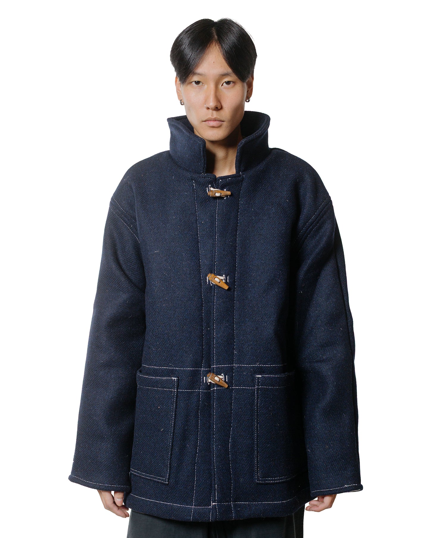 lost & found Tender Tender Type 948 Ambler Coat Double Face Jacob Melton Navy