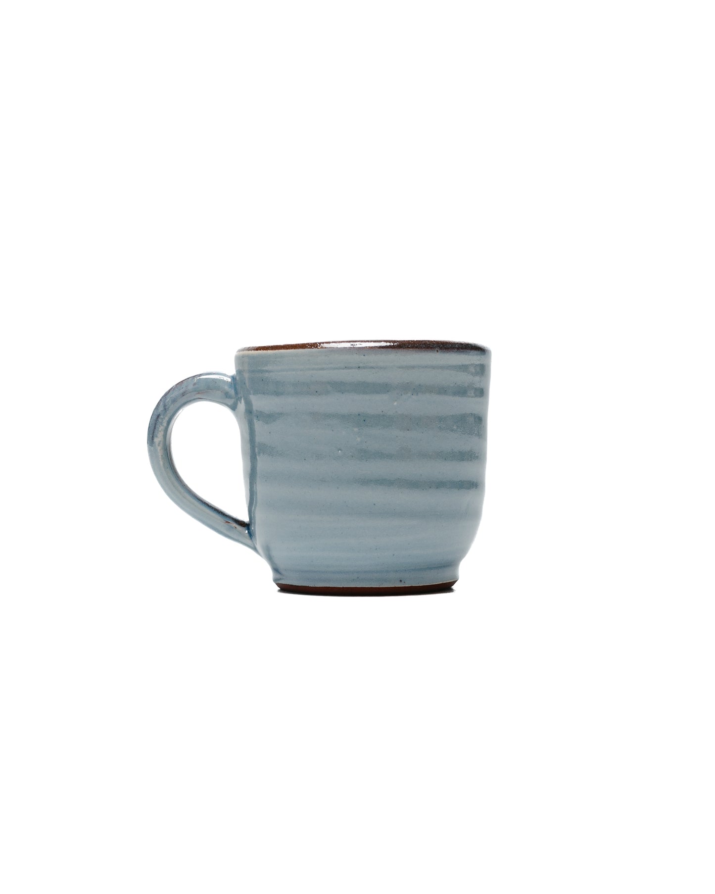 lost & found Tender Tender Lost & Found Mug Red Clay Cobalt Blue Glazed