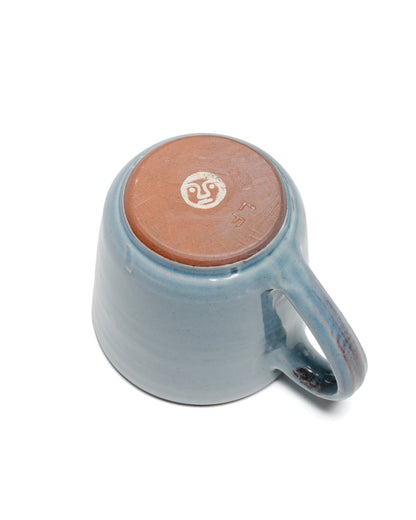 lost & found Tender Tender Lost & Found Mug Red Clay Cobalt Blue Glazed