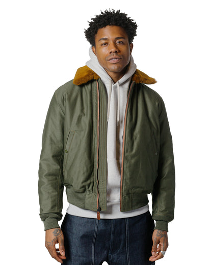 lost & found The Real McCoy's The Real McCoy's MJ23109 Type B-15 Real McCoy Mfg. Co. Olive