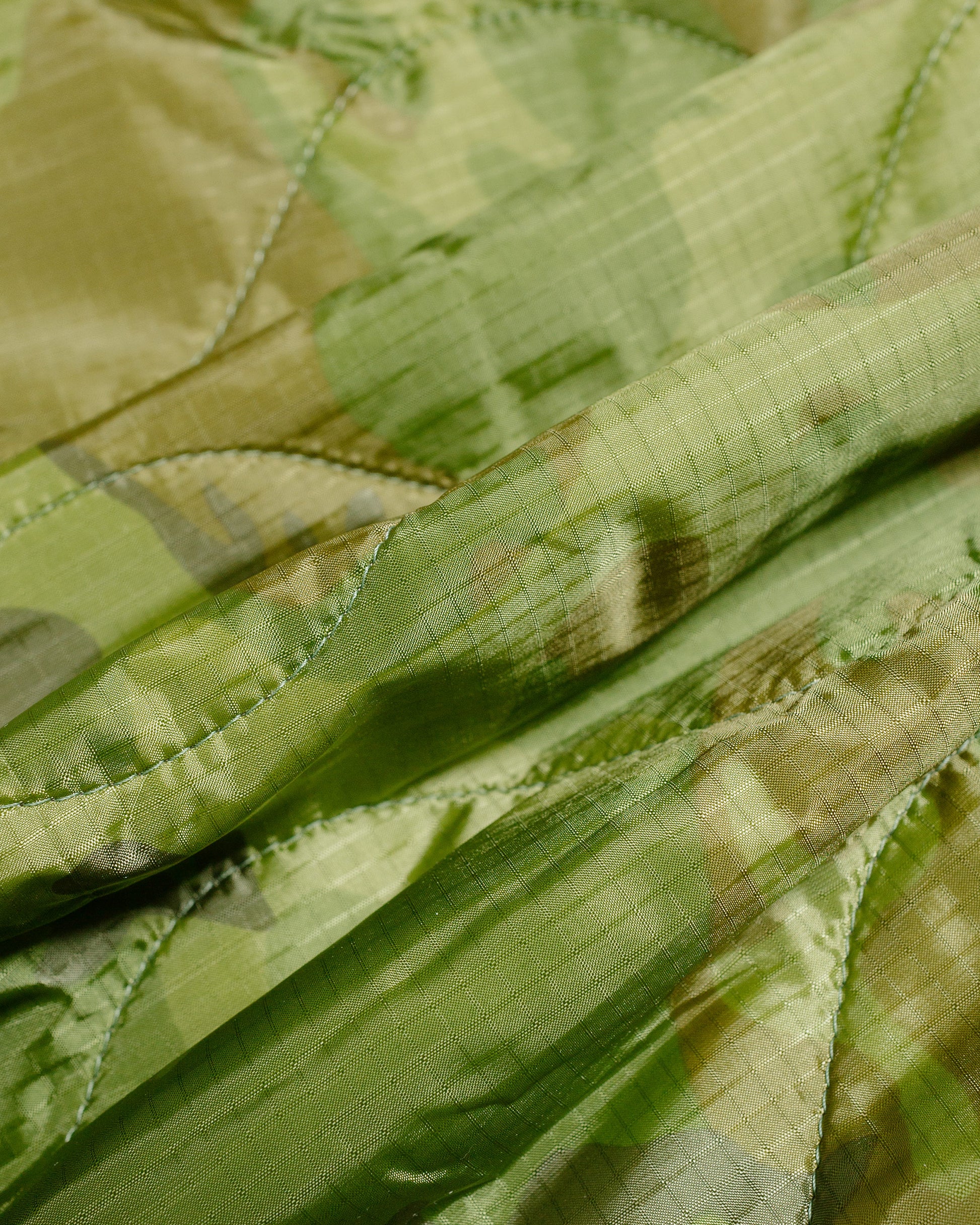 lost & found The Corona Utility The Corona Utility CJ020 Combat Quilting Liner Jacket Green Leaf Camo