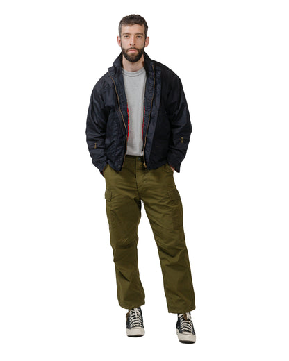 lost & found The Corona Utility The Corona Utility CJ051 Trek Traveler Short High Density Cotton Gabardine Dark Navy
