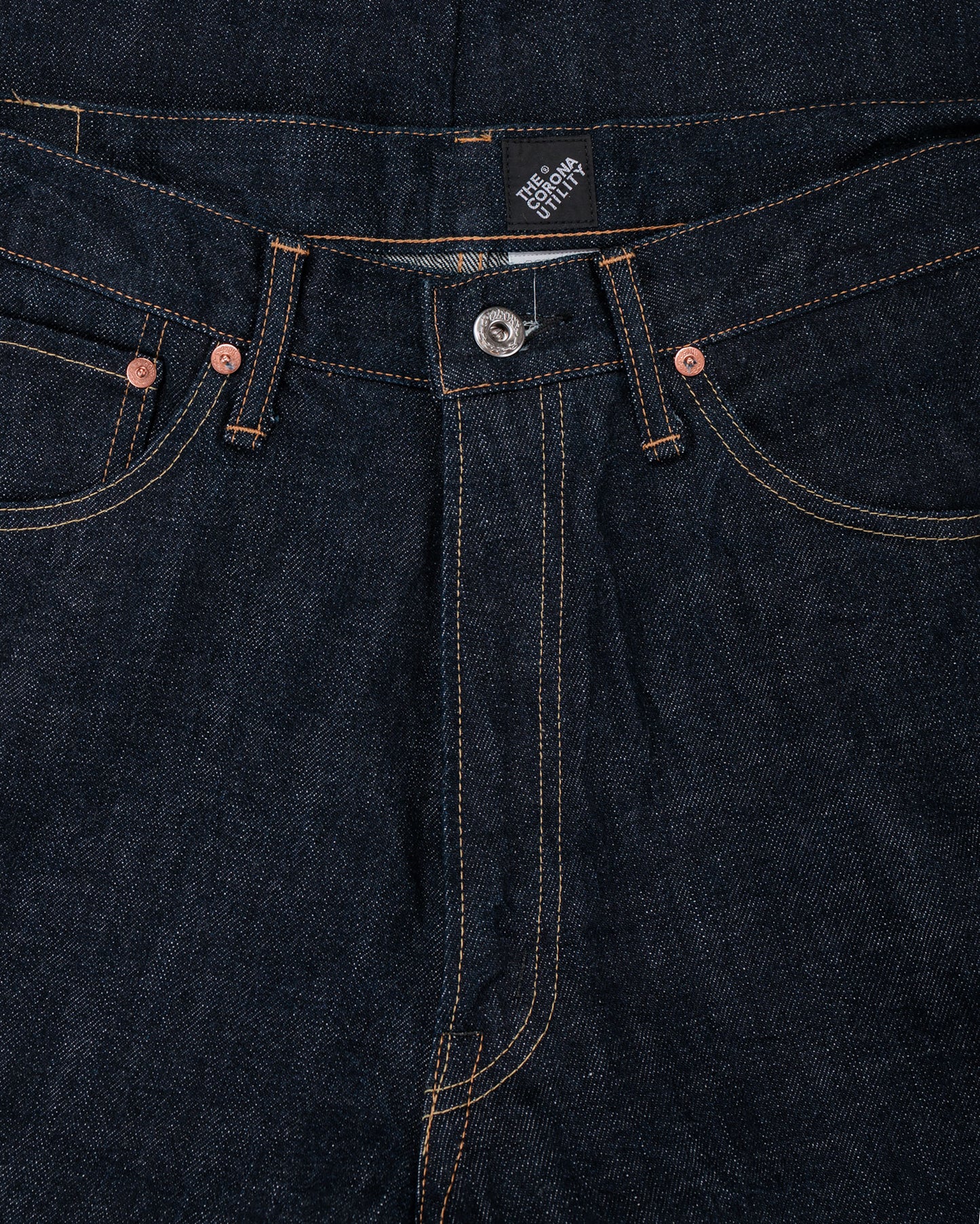 lost & found The Corona Utility The Corona Utility CP005 W05 Five Pocket 14oz Selvedge Denim Indigo Blue