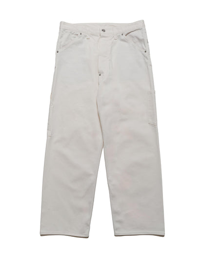 The Corona Utility CP011 Half Overalls Cotton Drill Natural