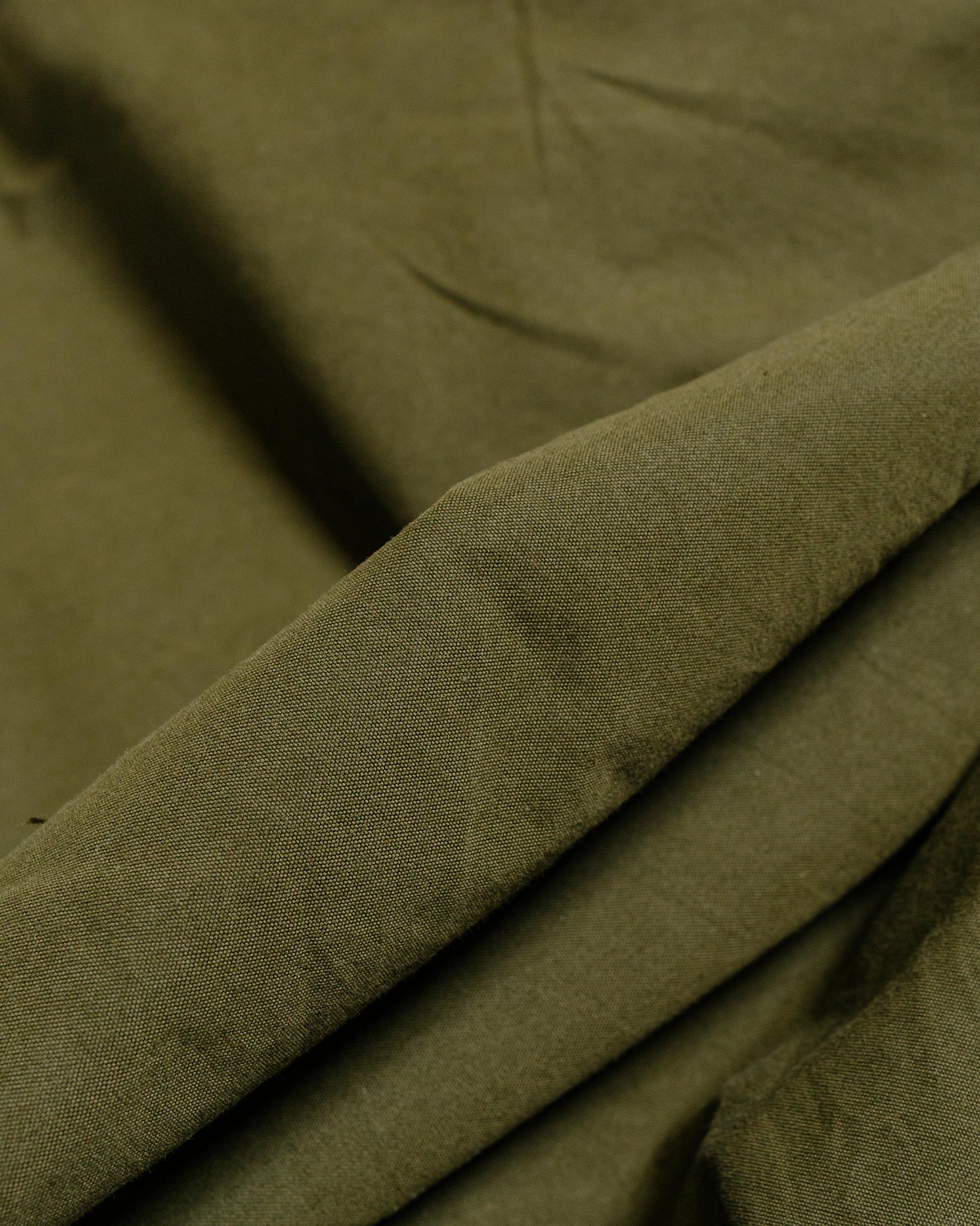 The Corona Utility FP023 M-51 Over Slacks Army NylonCotton Blocks Olive Green fabric