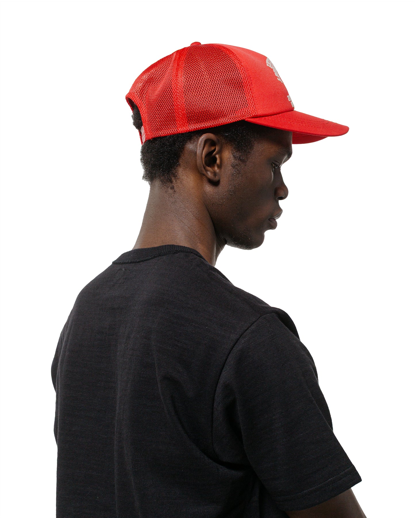lost & found The Real McCoy's The Real McCoy's BA25004 Buco Mesh Cap / Enthusiast Red