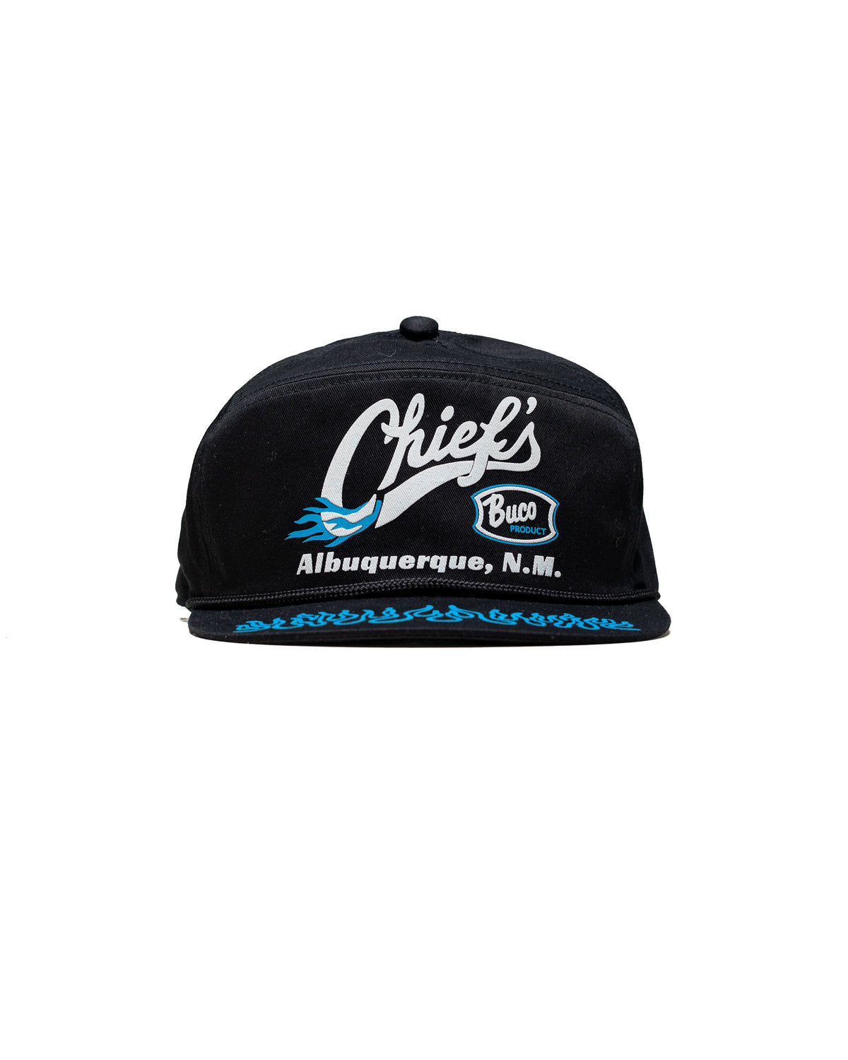 The Real McCoy's BA26002 Buco Rope Cap / Chiefs Black/Blue