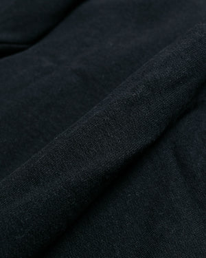 The Real McCoy's BC23101 Buco F/Z Parka Sweatshirt Black fabric