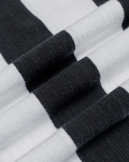 lost & found The Real McCoy's The Real McCoy's BC24001 Buco Stripe Tee L/S White
