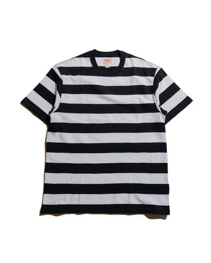lost & found The Real McCoy's The Real McCoy's BC24002 Buco Stripe Tee S/S White