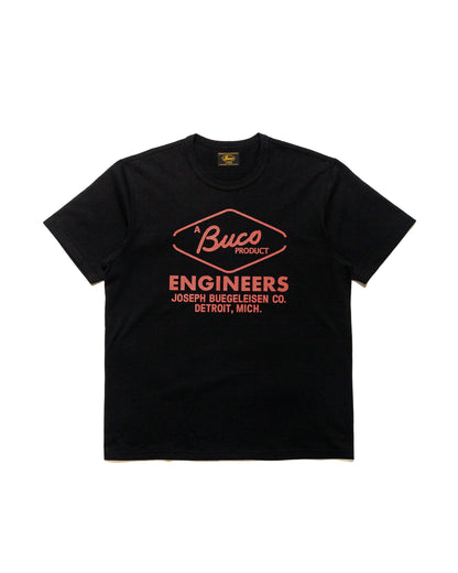 The Real McCoy's BC24003 Buco Tee  Engineers Black