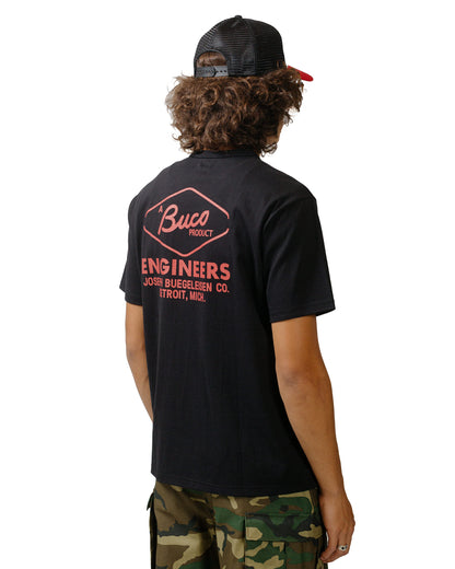 The Real McCoy's BC24003 Buco Tee / Engineers Black model back