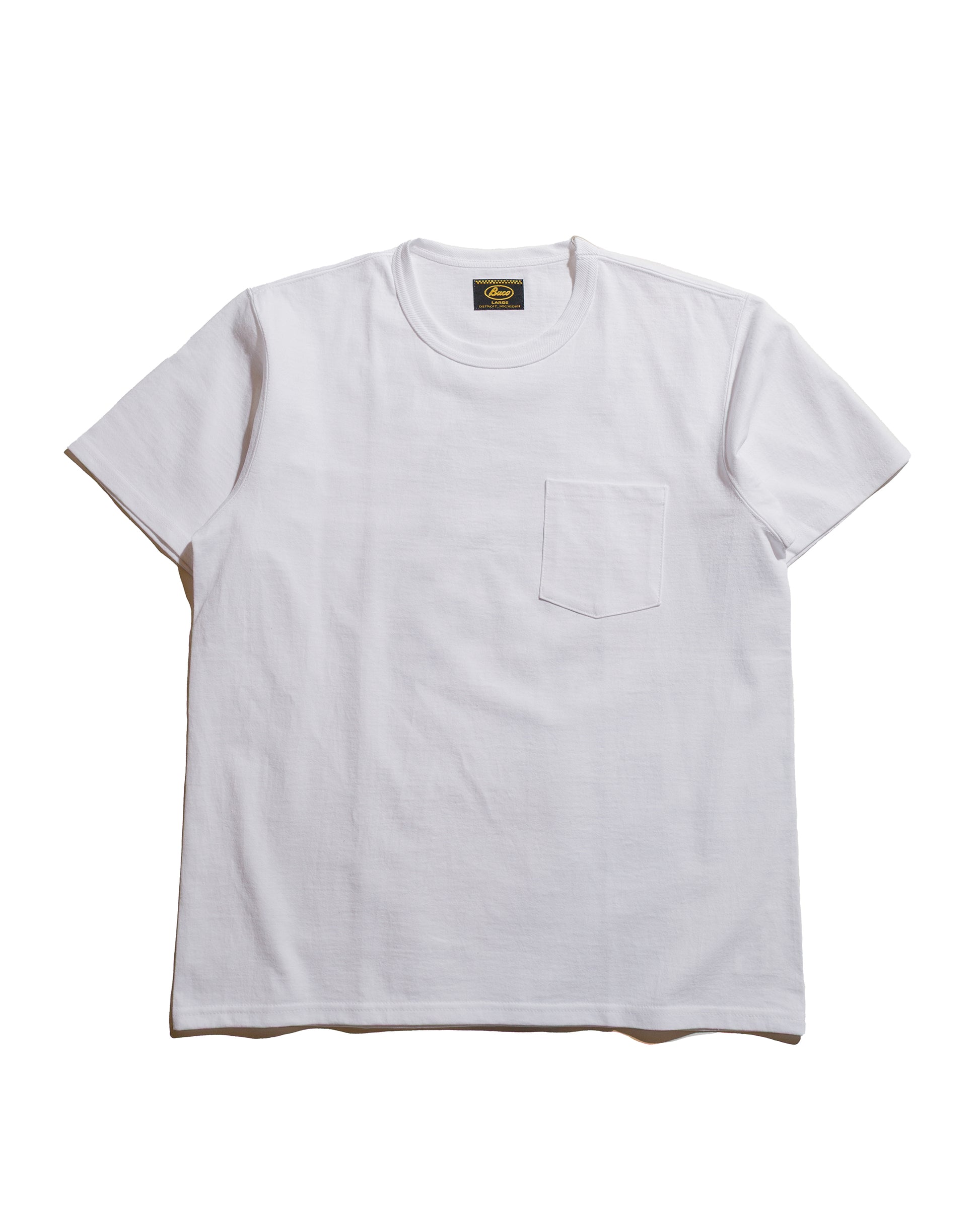 lost & found The Real McCoy's The Real McCoy's BC25003 Buco Tee / Skull Piston White
