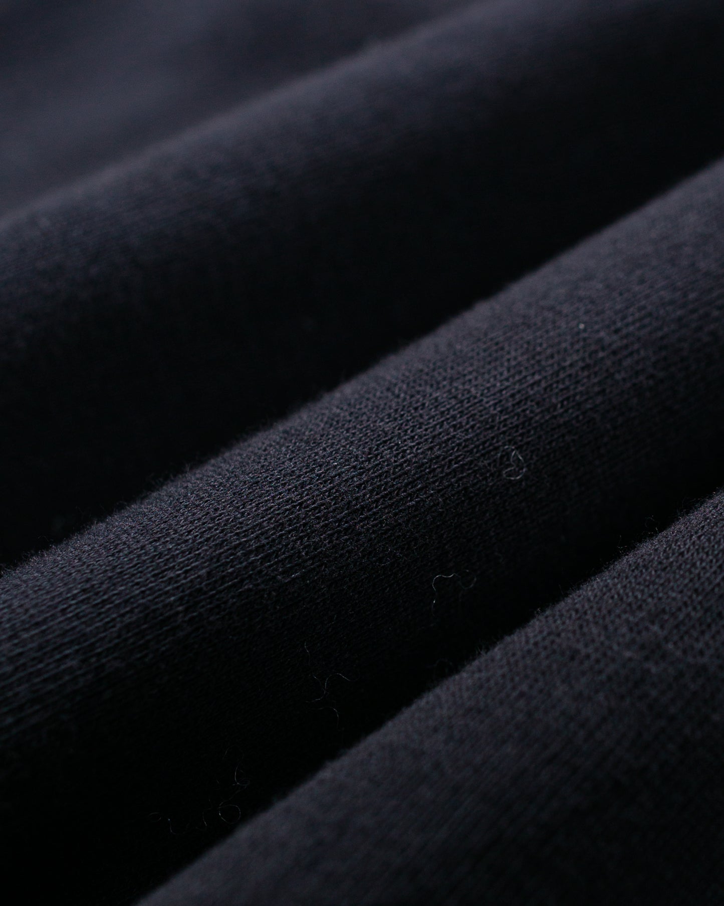 lost & found The Real McCoy's The Real McCoy's BC25101 Buco Striped-Sleeve Sweatshirt Black Charcoal