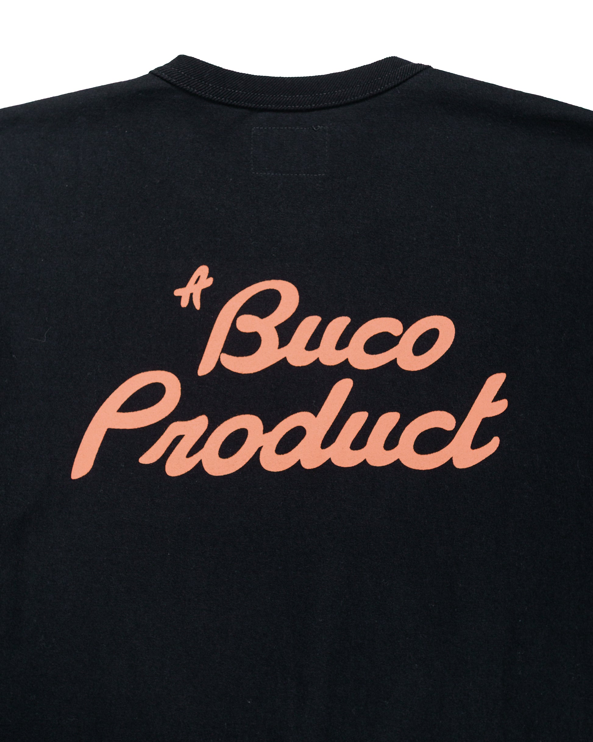 lost & found The Real McCoy's The Real McCoy's BC25105 BUCO L/S Tee / Look At How Buco Did It! Black