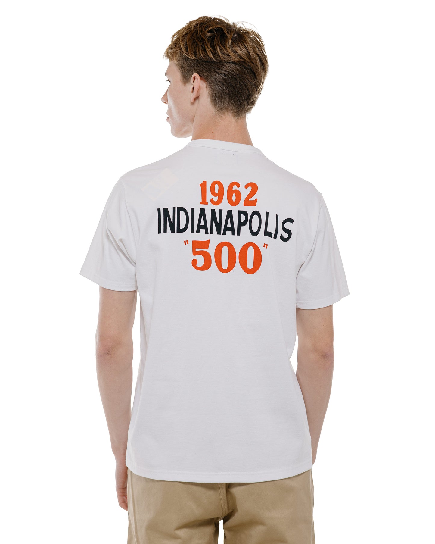The Real McCoy's BC26004 Buco Tee / Welcome Racing Fans! White