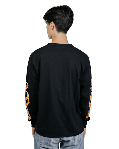 The Real McCoy's BC26005 BUCO LS Tee  Chiefs BlackRed