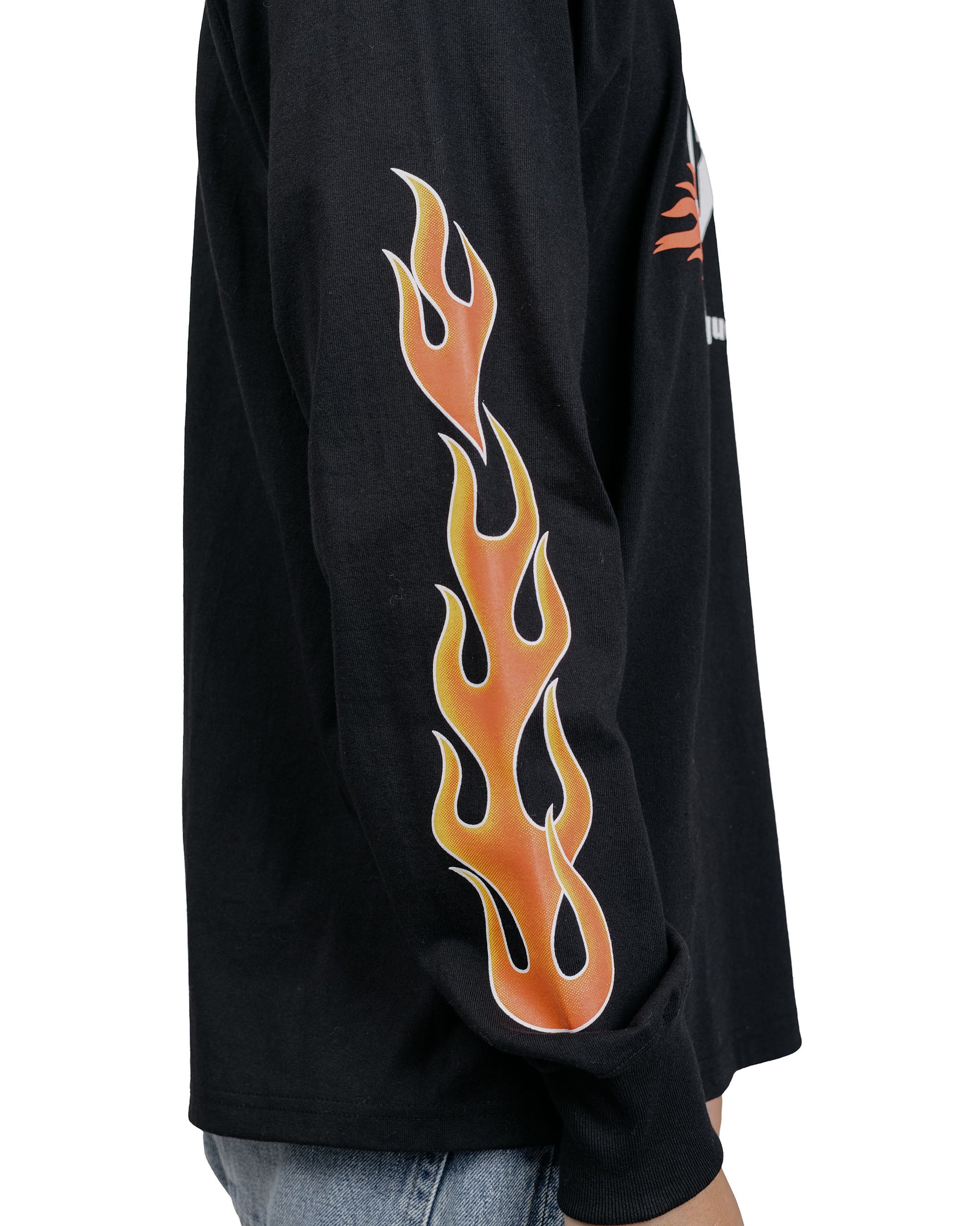 The Real McCoy's BC26005 BUCO LS Tee  Chiefs BlackRed