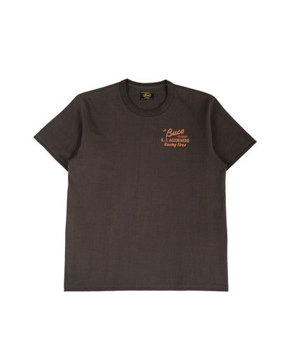 lost & found The Real McCoy's The Real McCoy's BC26007 Buco Tee / R.F. Accornero Charcoal