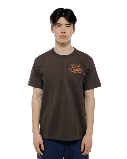 lost & found The Real McCoy's The Real McCoy's BC26007 Buco Tee / R.F. Accornero Charcoal