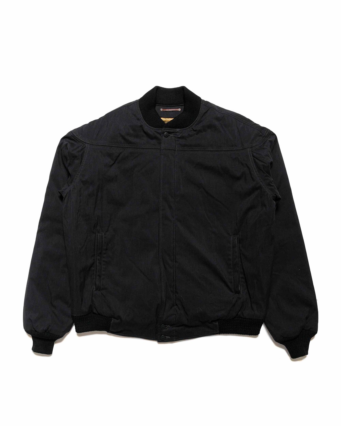lost & found The Real McCoy's The Real McCoy's BJ24002 Buco Cape Shoulder Sports Jacket Black