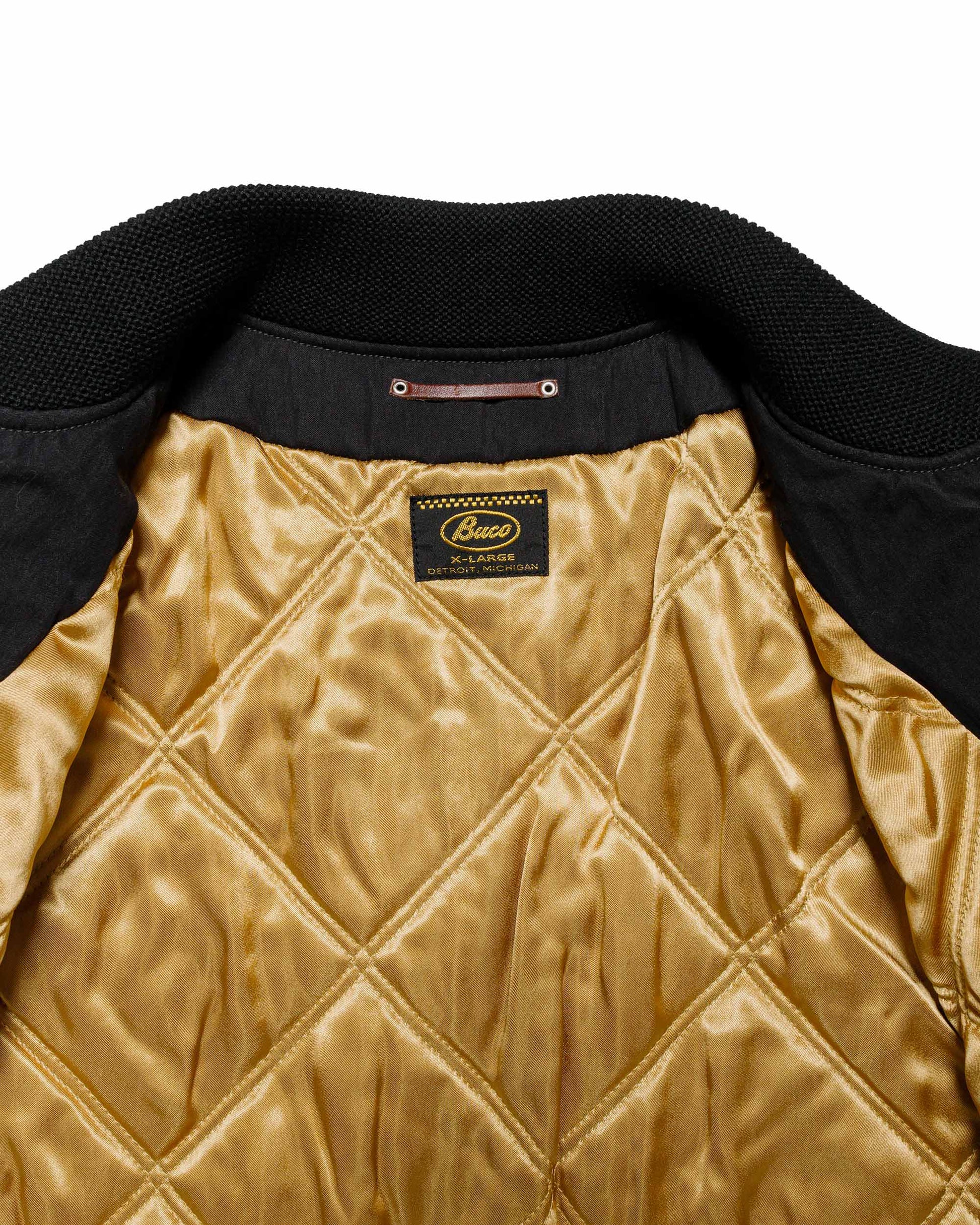 lost & found The Real McCoy's The Real McCoy's BJ24002 Buco Cape Shoulder Sports Jacket Black