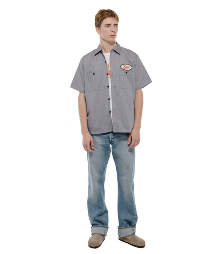 The Real McCoy's BS26001 Buco Workshirt S/S / Look At How Buco Did It! Cloud Gray