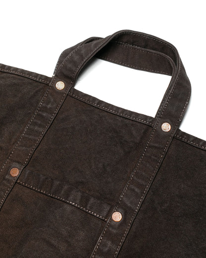lost & found The Real McCoy's The Real McCoy's MA22010 Coal Tote (Over-Dyed) Chale