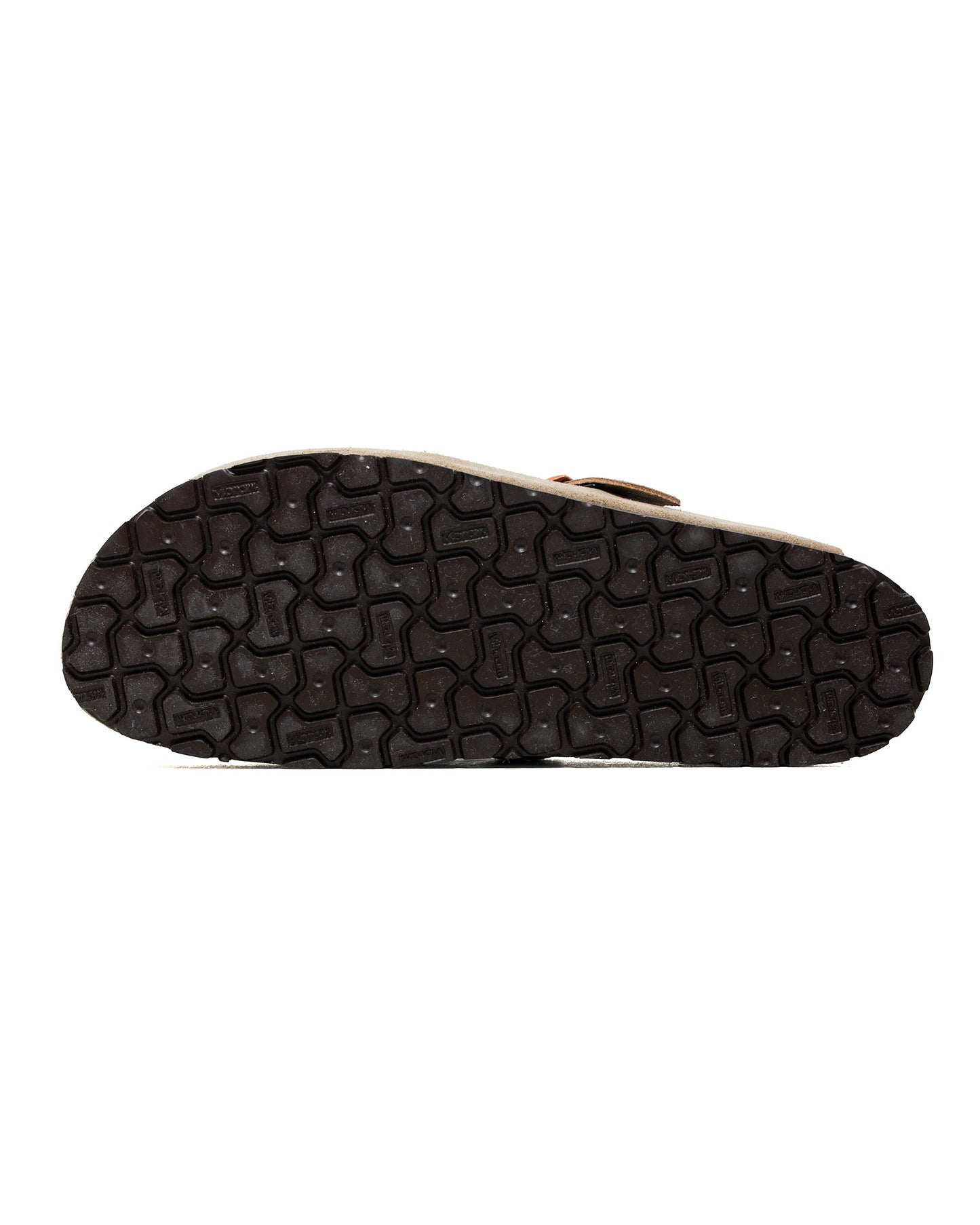 The Real McCoy's MA23012 Leather Foot-Support Clogs Taupe