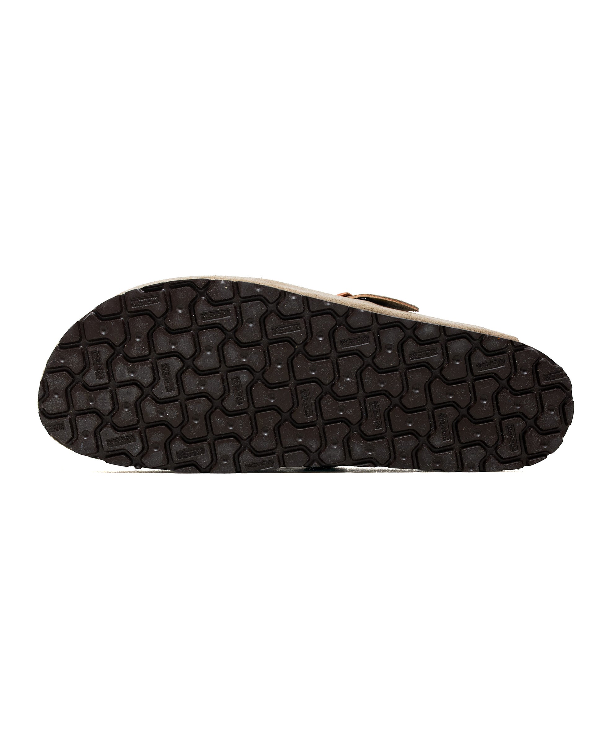 The Real McCoy's MA23012 Leather Foot-Support Clogs Taupe
