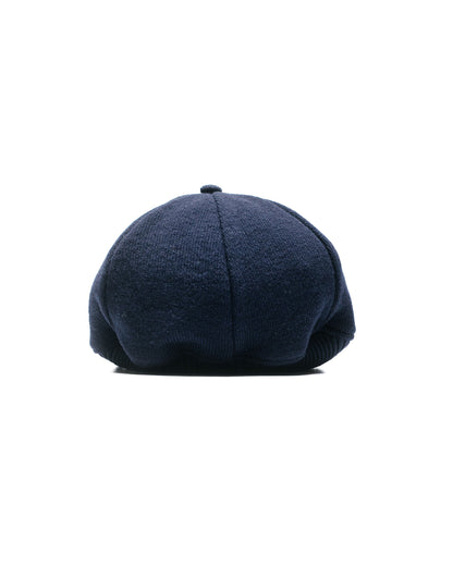 lost & found The Real McCoy's The Real McCoy's MA23107 Wool Rowing Knit Cap Navy