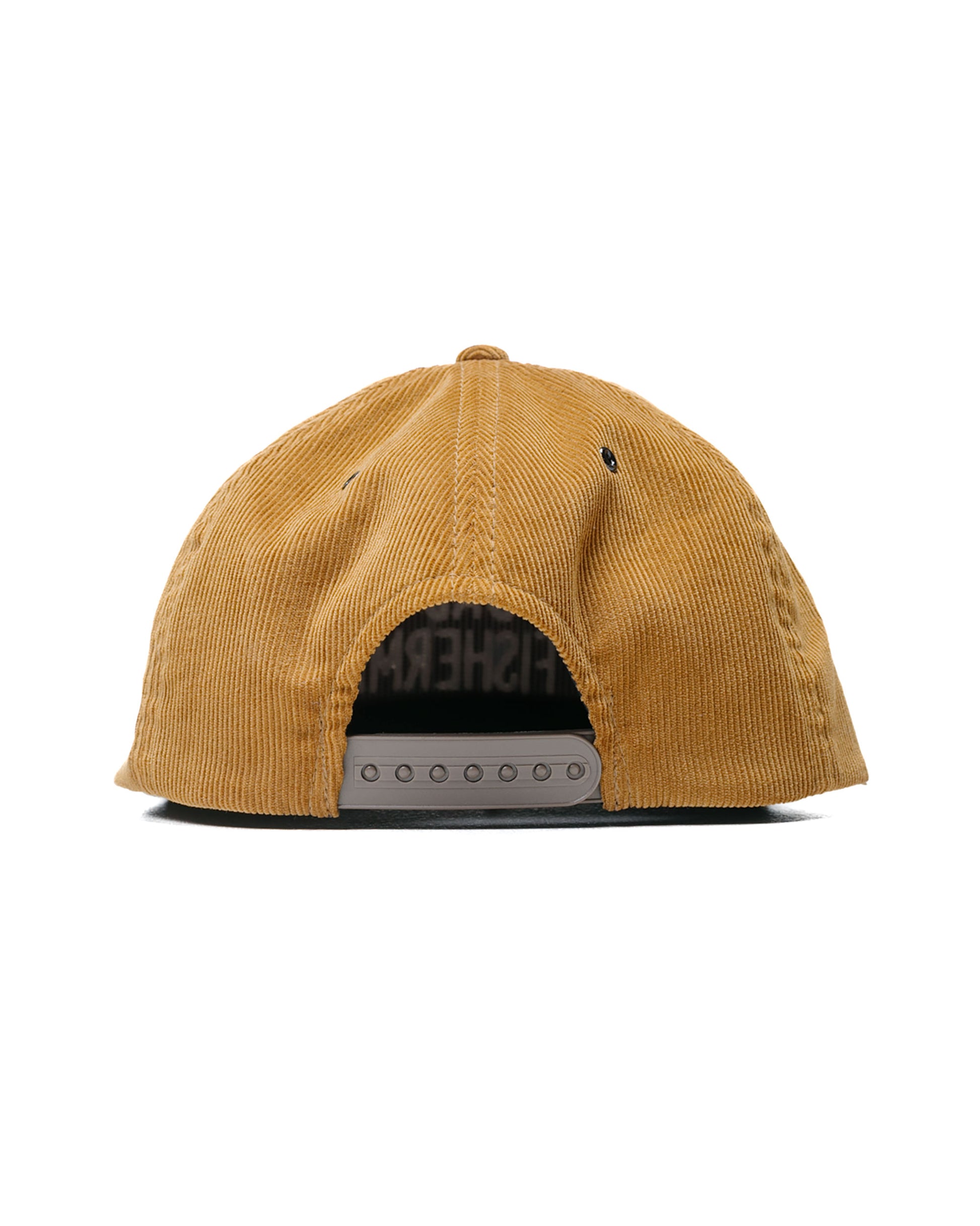 lost & found The Real McCoy's The Real McCoy's MA23109 Five Panel Corduroy Cap / #1 Fishing Dad Mustard
