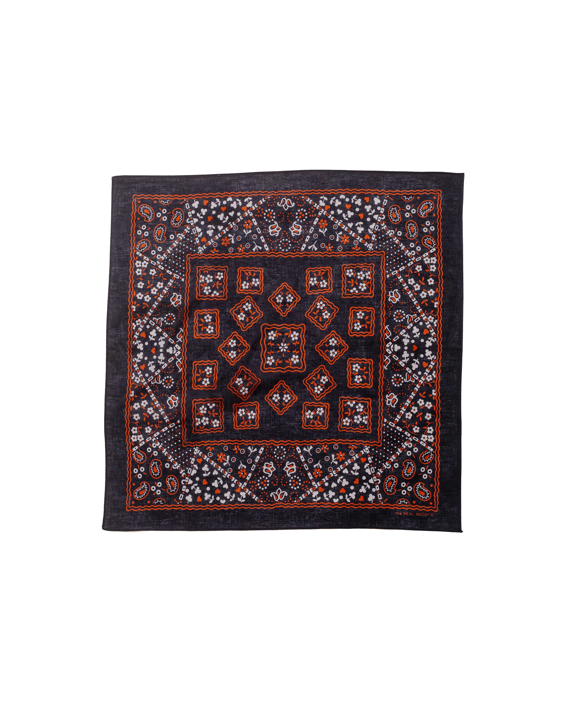 The Real McCoy’s MA24015 Bandana 'Cookie' Navy