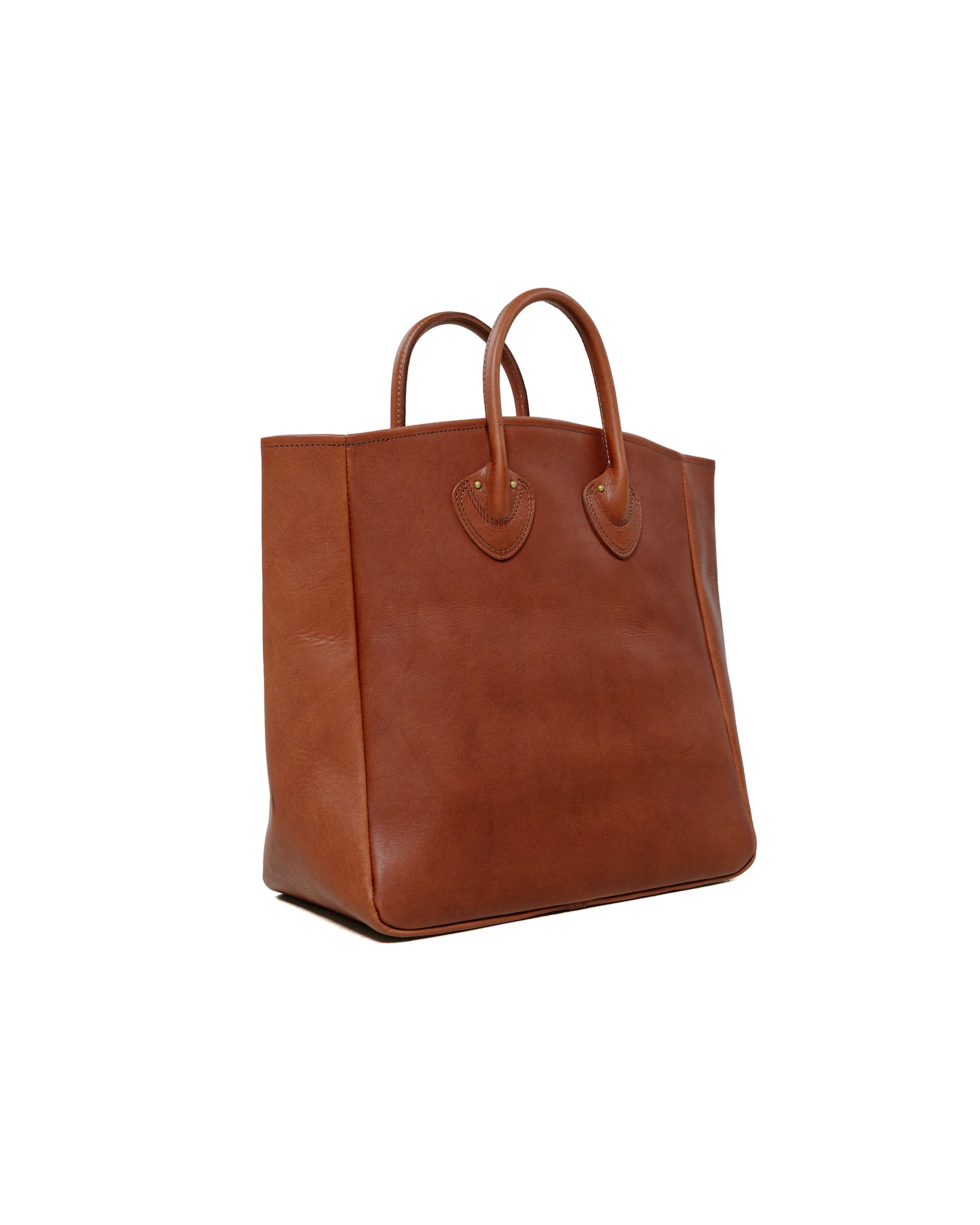lost & found The Real McCoy's The Real McCoy's MA25101 Leather Tote Handbag Brown