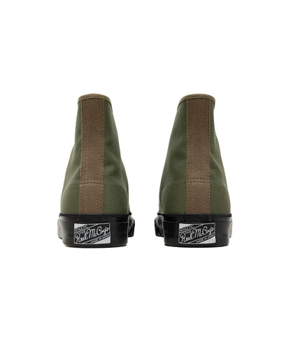 lost & found The Real McCoy's The Real McCoy's MA26006 Military Canvas Training Shoes Olive