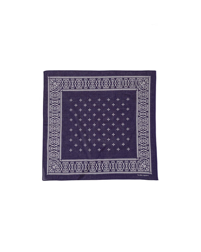 lost & found The Real McCoy's The Real McCoy's MA26011 Bandana 'Cross' Navy