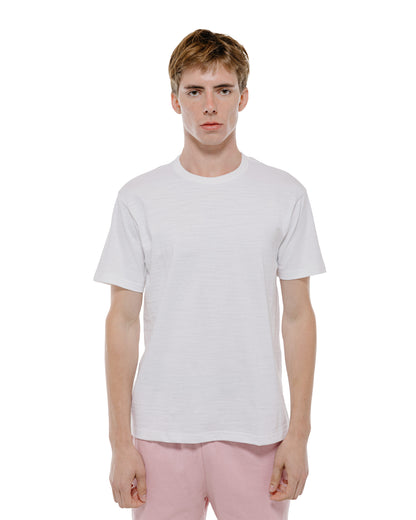 The Real McCoy's MC19010 Athletic T-Shirt / Loop-Wheel White