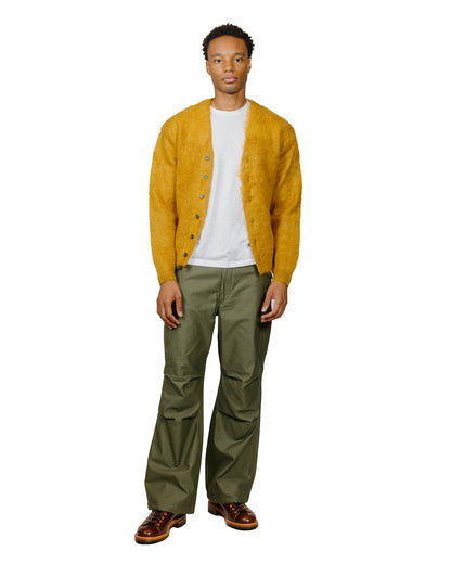 lost & found The Real McCoy's The Real McCoy's MC19103 JM Mohair Cardigan Mustard