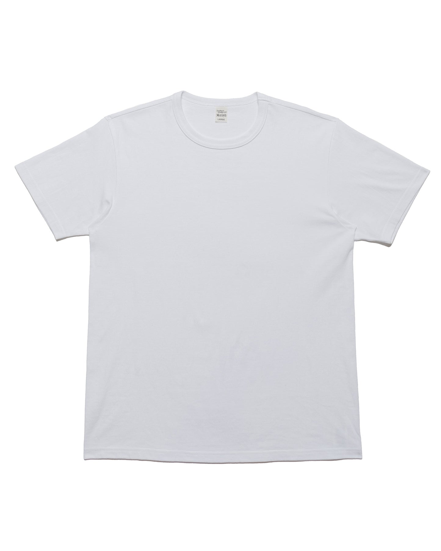 lost & found The Real McCoy's The Real McCoy's MC20000 2pcs Pack Tee White