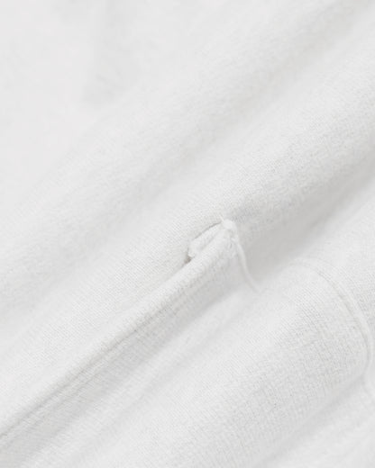 lost & found The Real McCoy's The Real McCoy's MC20113 Heavyweight Hooded Sweatshirt Silver Grey