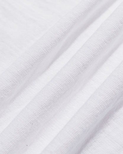 lost & found The Real McCoy's The Real McCoy's MC21109 Athletic L/S T-Shirt / Loop-Wheel White
