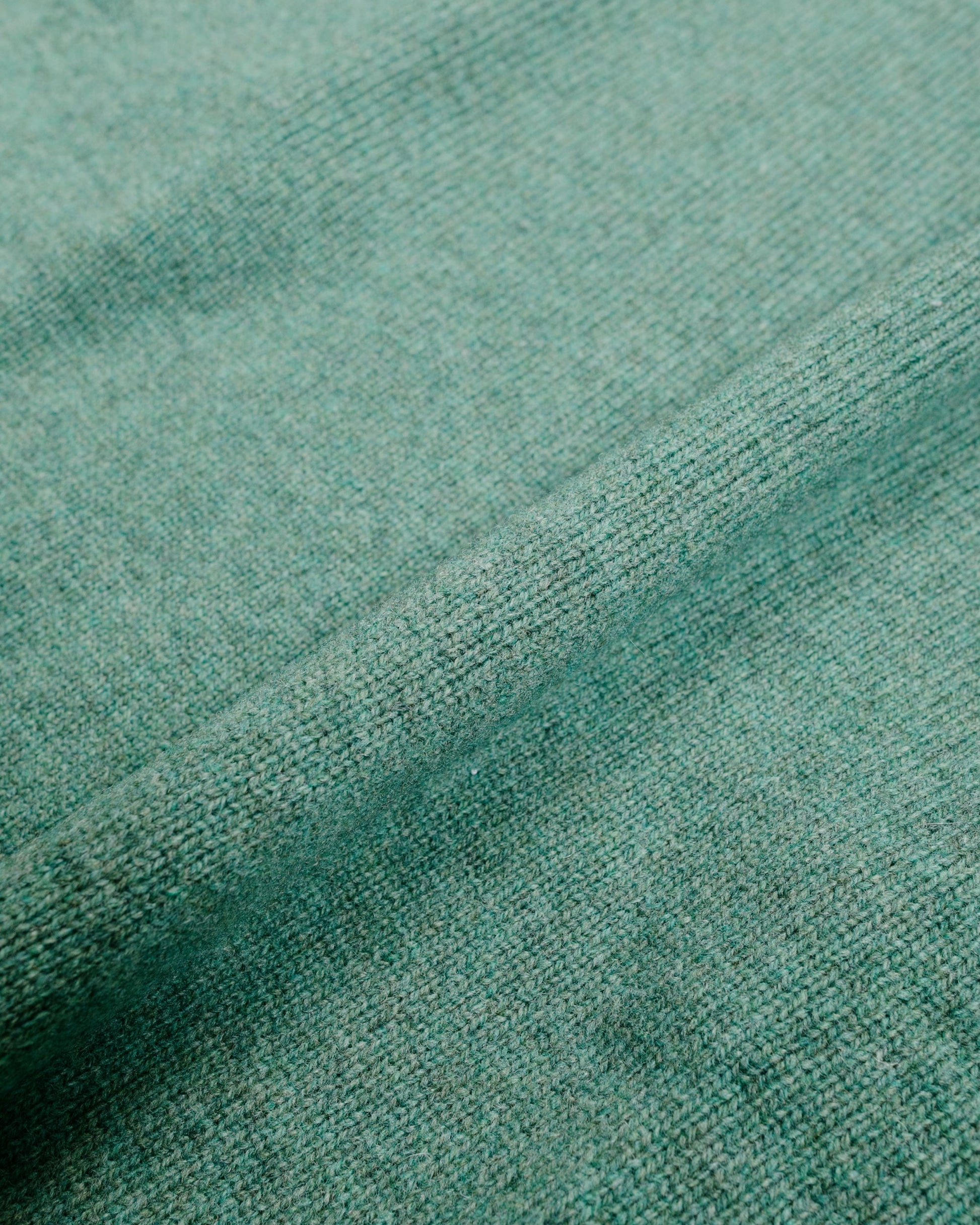 lost & found The Real McCoy's The Real McCoy's MC21114 Wool Crewneck Sweater Kelly Green