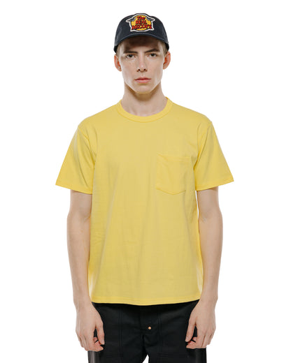 lost & found The Real McCoy's The Real McCoy's MC22006 Pocket Tee Canary