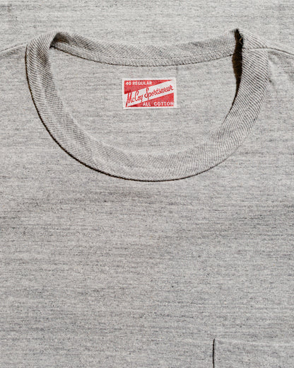 lost & found The Real McCoy's The Real McCoy's MC22006 Pocket Tee Gray