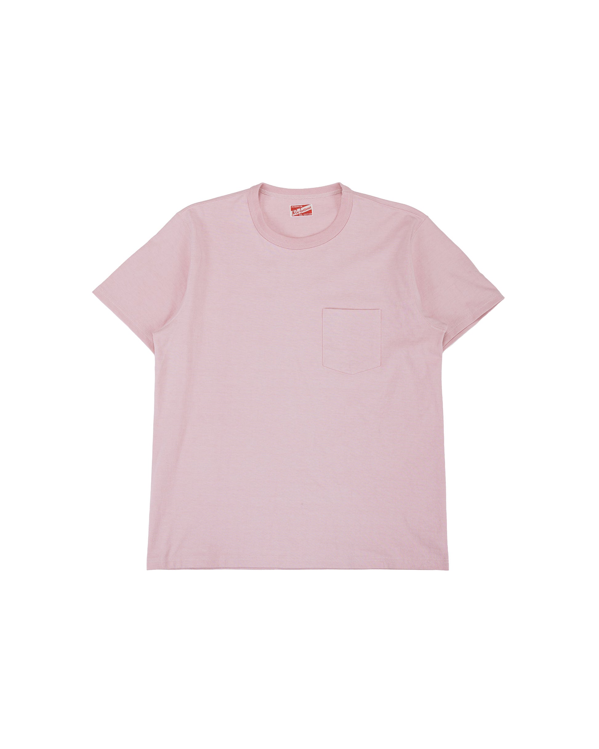 lost & found The Real McCoy's The Real McCoy's MC22006 Pocket Tee Pink