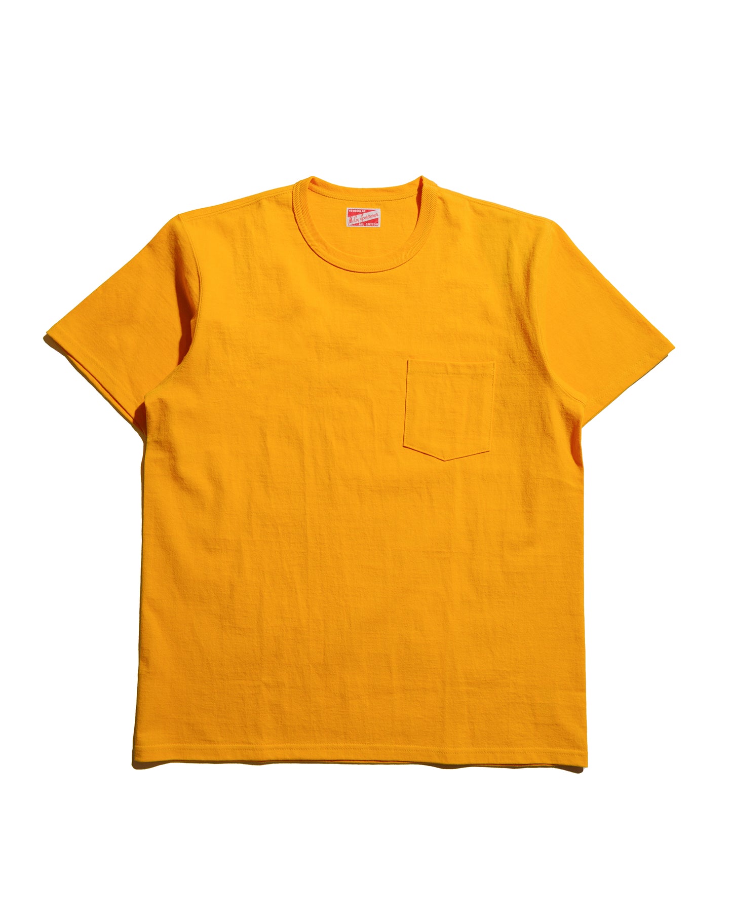 lost & found The Real McCoy's The Real McCoy's MC22006 Pocket Tee Yellow