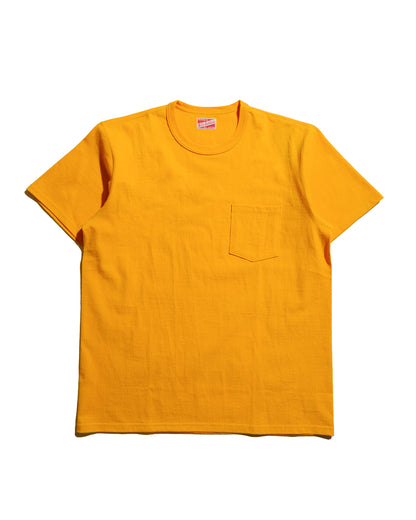 lost & found The Real McCoy's The Real McCoy's MC22006 Pocket Tee Yellow